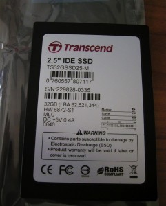 Transcend 32GB SSD